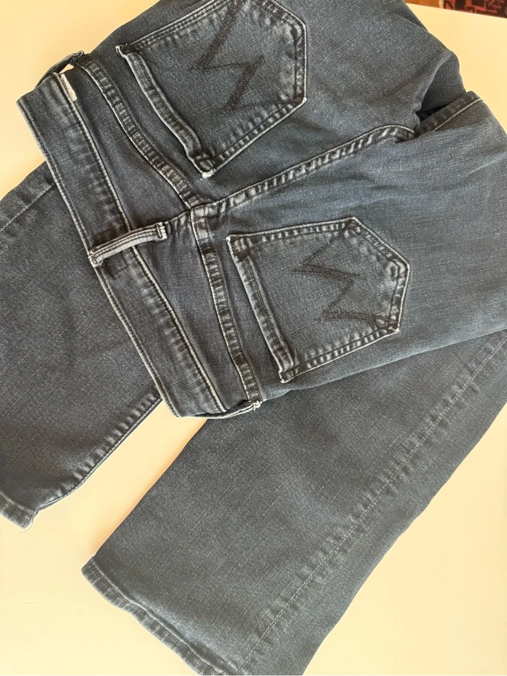 Women's * Mother Dark Blue Jeans - Classic Straight Fit